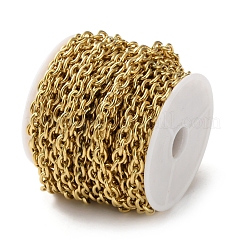 304 Stainless Steel Rolo Chains&nbsp;CHS-R020-08G-05