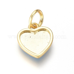 Brass Enamel Pendants&nbsp;KK-G374-19G