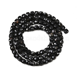 Natural Black Tourmaline Beads Strands&nbsp;G-P612-B01-01