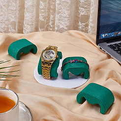 Velvet Jewelry Watch/Bracelet Display Pillows&nbsp;ODIS-WH0043-201C