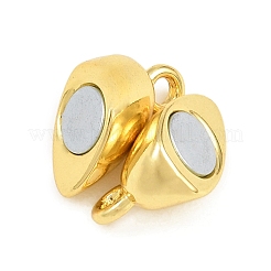 Brass Magnetic Clasps&nbsp;KK-CBA8A92-02G
