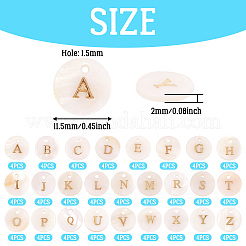 Freshwater Shell Charms&nbsp;SSHEL-TA0001-05