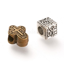 Tibetan Style Alloy Spacer Beads&nbsp;X-PALLOY-XCP0014-05-RS