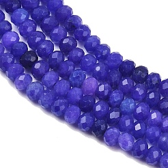 Dyed Natural Whie Jade Beads Strands&nbsp;GG-CBAF9EE-A33-3x4mm