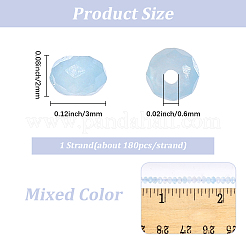 1 Strand Natural Aquamarine Beads Strands&nbsp;G-PA0002-06