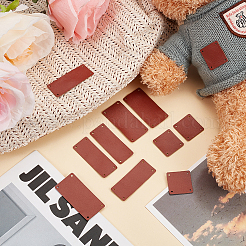 60Pcs 3 Styles PU Leather Sewing Labels&nbsp;FIND-OC0003-64