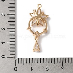 Brass Pendants&nbsp;KK-C062-036G-02