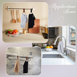 4Pcs 4 Colors PU Leather Towel Holder&nbsp;HJEW-CN0001-35