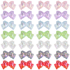 50Pcs UV Plating Transparent Acrylic Beads&nbsp;MACR-SC0002-56
