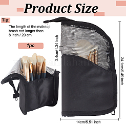 Portable Nylon & PVC Laser Transparent Cosmetic Storage Bags&nbsp;ABAG-WH0035-032B