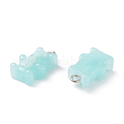 Opaque Resin Pendants&nbsp;X-RESI-E011-01P
