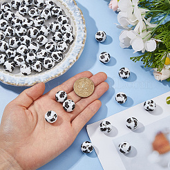 60Pcs Round Food Grade Silicone Beads&nbsp;SIL-DC0001-87
