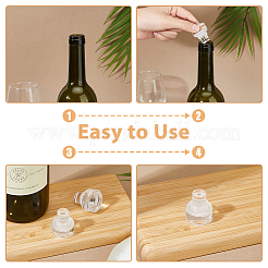Glass Bottle Stoppers&nbsp;AJEW-WH0528-85
