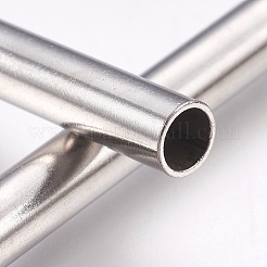 Non-Tarnish 304 Stainless Steel Tube Beads&nbsp;X-STAS-P196-20