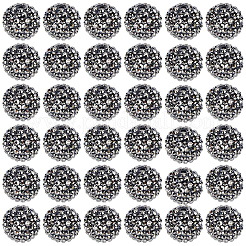 50Pcs Resin Rhinestone Beads&nbsp;RESI-PA0001-45A