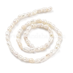 Natural Keshi Pearl Cultured Freshwater Pearl Beads Strands&nbsp;PEAR-P062-21