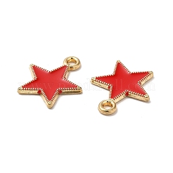 Alloy Enamel Pendants&nbsp;ENAM-C005-01G-06