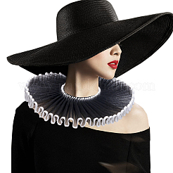 Detachable Lady's Gauze Fake Collar&nbsp;AJEW-WH20042-91A