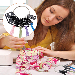 50Pcs House Shape Acrylic Bobbins&nbsp;OACR-OC0001-25A
