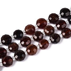 Natural Garnet Beads Strands&nbsp;G-B153-A22