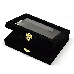 Wooden Rectangle Ring Boxes&nbsp;OBOX-L001-06A