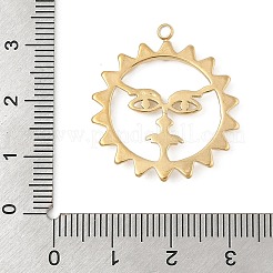 304 Stainless Steel Pendants&nbsp;STAS-P380-36G