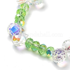 Glass & Iron Beads Mobile Straps&nbsp;AJEW-H153-03B-06