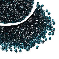 Picasso Spray Painted Glass Seed Beads&nbsp;SEED-T006-04-11