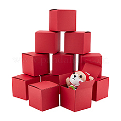 10Pcs Kraft Paper Cardboard Jewelry Gift Boxes&nbsp;CON-WH0001-25B