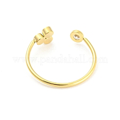 Real 14K Gold Plated 304 Stainless Steel Open Cuff Ring&nbsp;LS-RJEW-C062-01B-G