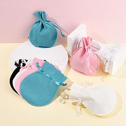 8Pcs 4 Colors Double Sided Velvet Bags&nbsp;TP-YW0001-06B