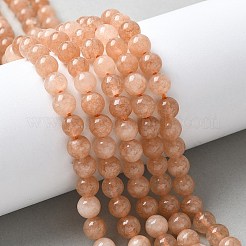 Natural White Jade Beads Strands&nbsp;X-G-F364-11-6mm-2