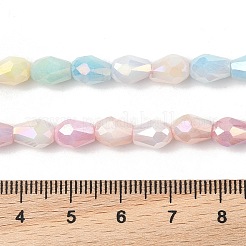 Electroplate Glass Beads Strands&nbsp;EGLA-U004-01