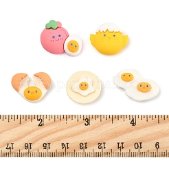 40Pcs Opaque Resin Cabochons&nbsp;CRES-FS0001-21