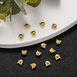 Tibetan Style Alloy Kitten Beads&nbsp;TIBEP-GC178-G-RS