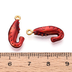 304 Stainless Steel Enamel Pendants&nbsp;STAS-N124-23G