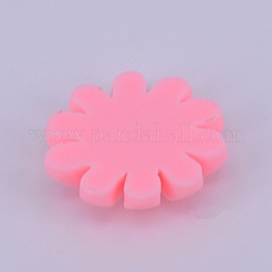 Opaque Frosted Resin Cabochon&nbsp;RESI-WH0009-03