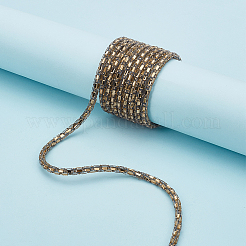 5 Yards PVC & Glass Rope Soft Tube Rope String for Clothing Shoes Accessories&nbsp;FIND-BC0013-25C