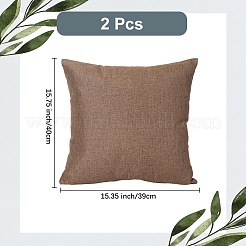 Square Polyester Pillow Case&nbsp;AJEW-WH20018-88D