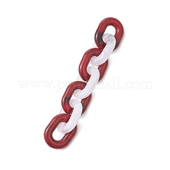 Acrylic Handmade Cable Chains&nbsp;AJEW-JB01358