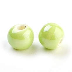 Handmade Porcelain Beads&nbsp;X-PORC-D001-8mm-21