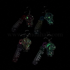 Luminous Spaceman Acrylic Pendant Keychain&nbsp;KEYC-D019-02G