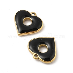 304 Stainless Steel Enamel Pendants&nbsp;STAS-P380-06G-01