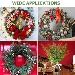 25Pcs Plastic Artificial Pine Needle Branches&nbsp;FIND-CP0003-34
