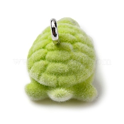 Flocky Resin Pendants&nbsp;FIND-S001-10A
