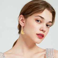 50Pcs Brass Hoop Earring Findings&nbsp;KK-CN0002-14