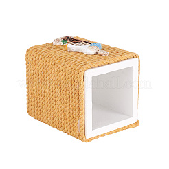 Desk Wood Cotton Rope Pen Holder Stand&nbsp;BT-TAC0012-11