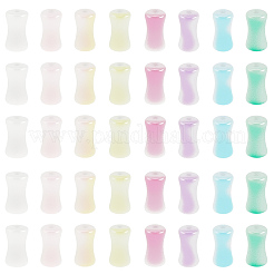 200Pcs Gradient Color Glass Imitation Jade Beads&nbsp;GLAA-SP0001-62