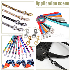 16Pcs 4 Colors Alloy Swivel Eye Bolt Snap Hooks&nbsp;FIND-WR0008-83