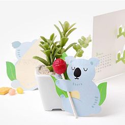 Koala Shape Paper Candy Lollipops Cards&nbsp;CDIS-I003-07